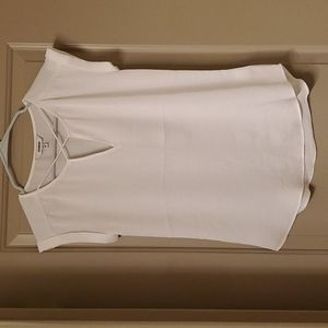 Express xs curved hem top